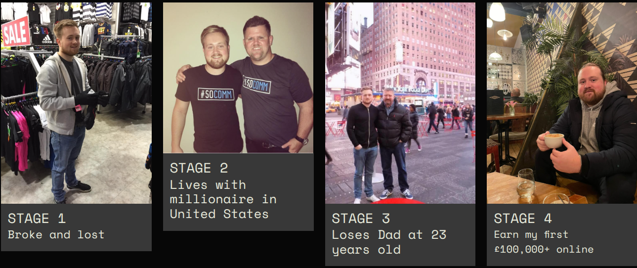 My journey from broke to earning £100,000+ online through affiliate marketing